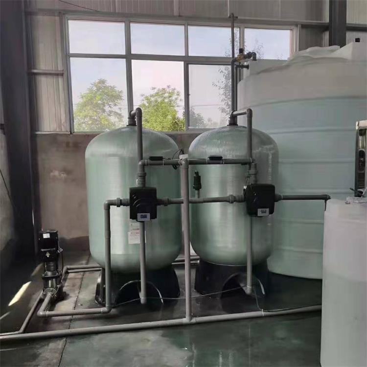 郑州冷却循环水系统 自动软水器 20吨自动软化水设备树脂软化器