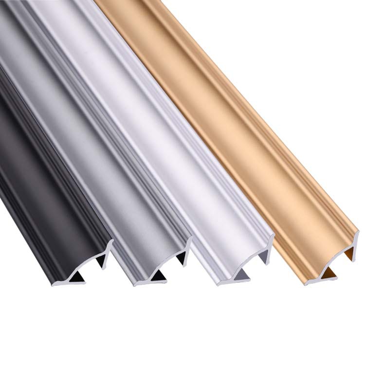 墙角装饰线 阴角条 木地板压条 吊顶收边条 钛铝合金阴角线条