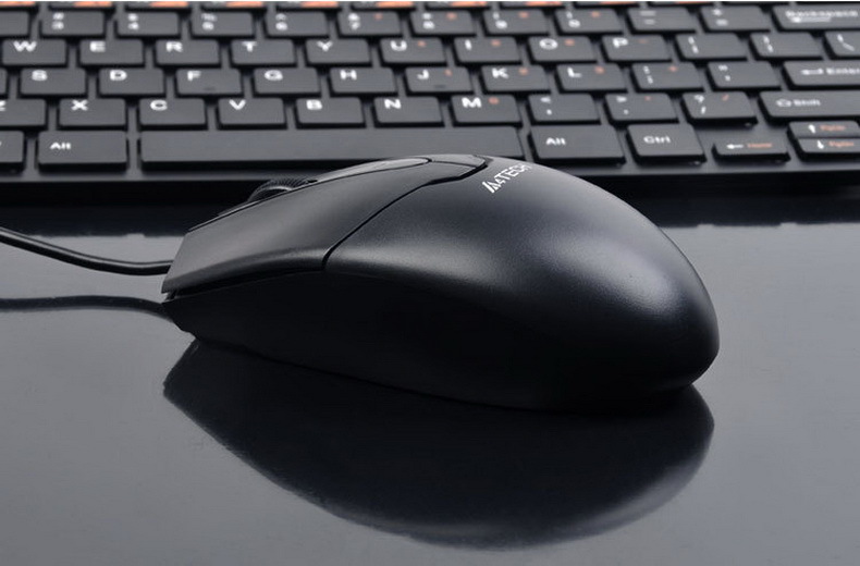 双飞燕op-550nu金靴针光usb有线鼠标 滑顺550su静音光电鼠标