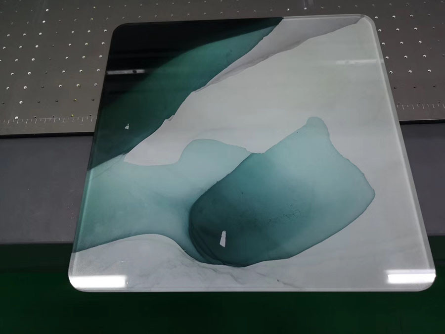 玻璃壳定制透明亚克力uv印刷加工玻璃门窗数码喷绘有机玻璃uv打印