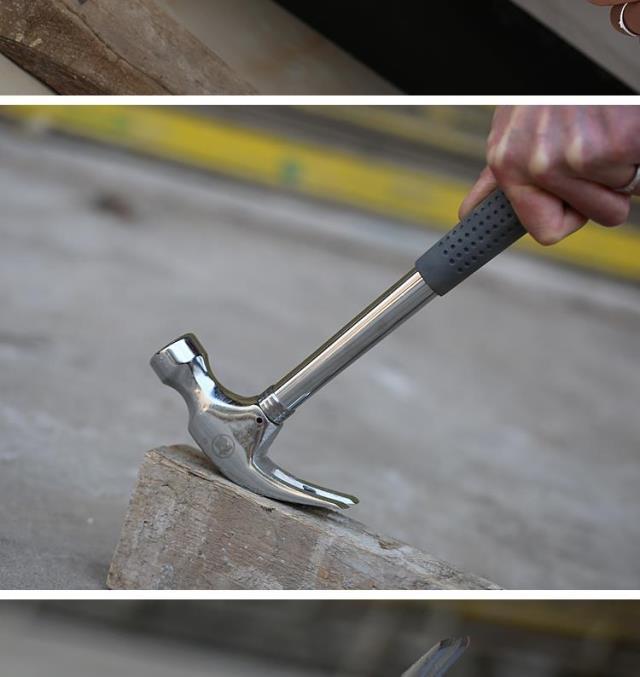 日本福冈钢管柄羊角锤工业级起钉锤安全锤铁锤工具锤大小锤子榔头