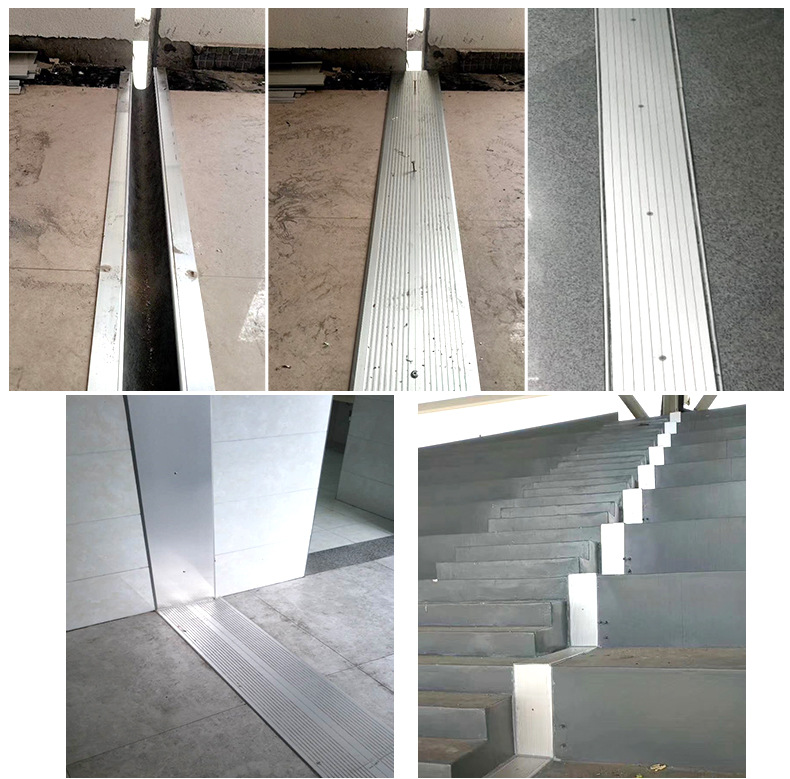 内墙卡锁型iil1变形缝变形缝厂家供应铝合金墙面平面伸缩缝