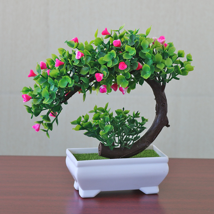 ins北欧盆栽仿真绿植物假花盆景客厅装饰花家居小摆件室内摆设