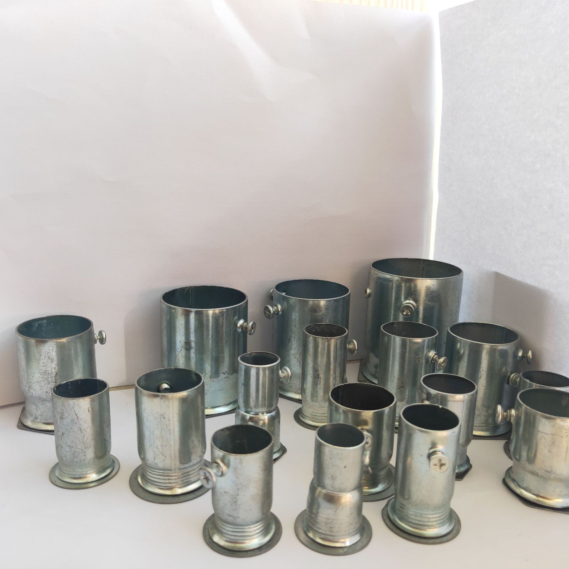 jdg盒接锁螺母内罗接 kbg管内丝铁罗接 扣压式连接锁扣线管锁母