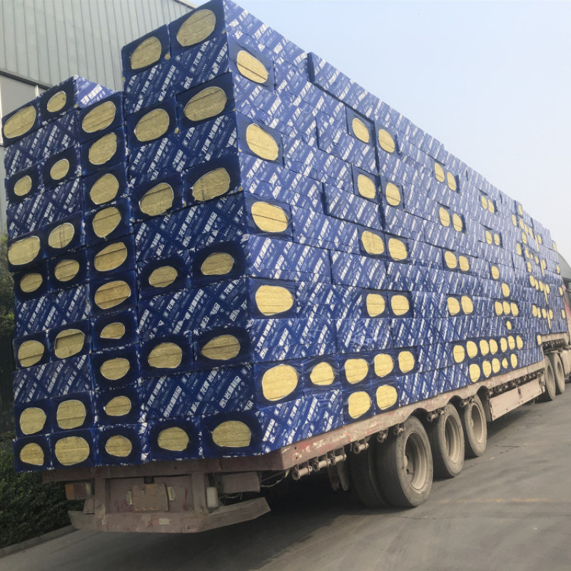 厂家直供 龙牌外墙岩棉板 憎水保温岩棉板 高密度岩棉板