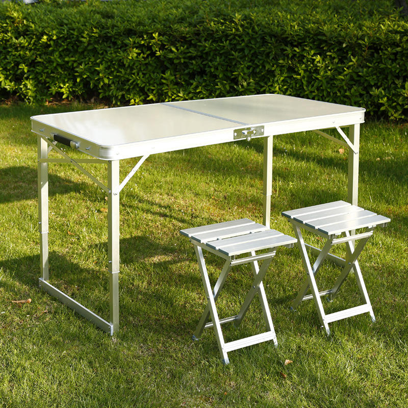 地摊桌椅家用折叠桌可折叠便携长条桌简易户外摆地摊折叠餐桌