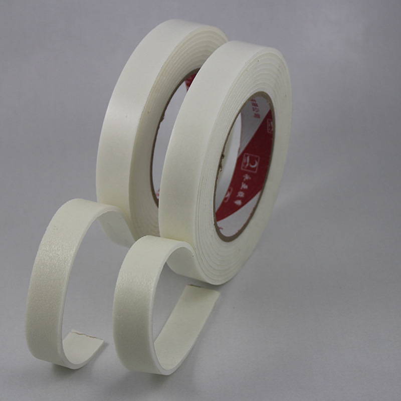 厂家直销泡棉双面胶 泡棉胶带1mm厚海绵泡沫双面胶带批发定制