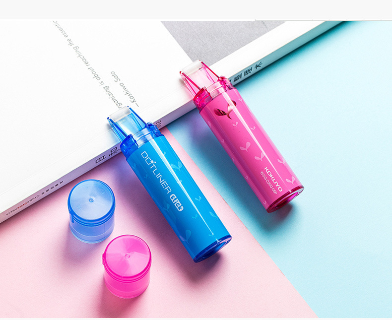 日本国誉kokuyo口红式双面粘胶带儿童手工用胶