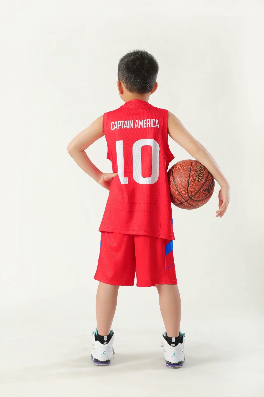 儿童篮球服运动服套装中小学生女孩训练服男幼儿园小孩球衣演出服