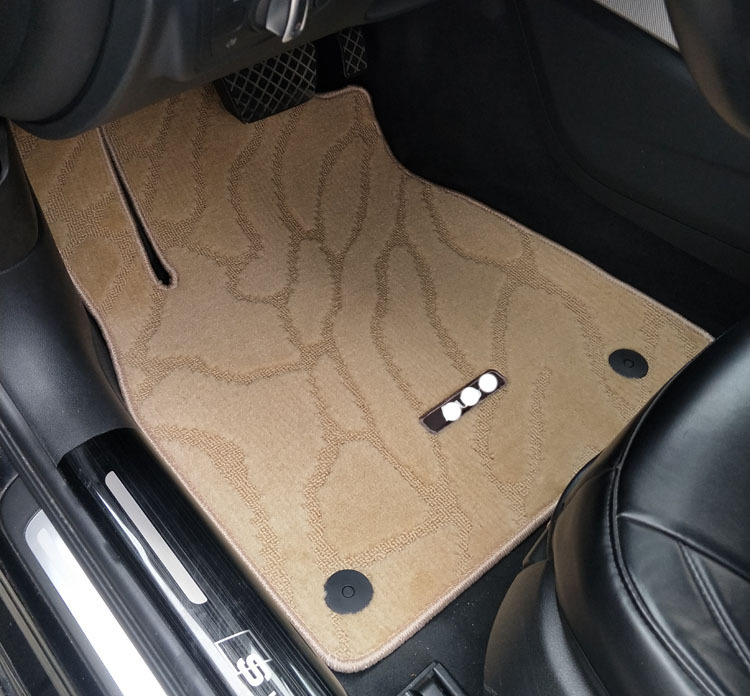 适用奥迪系列原车款地毯奥迪a6l专用地毯a4lq5q3q7q8原厂款绒脚垫