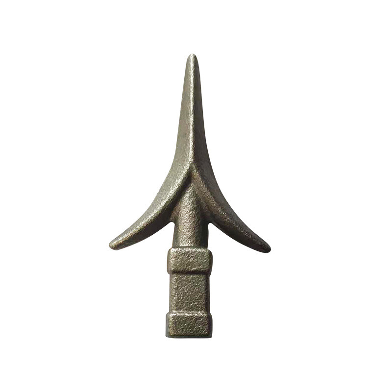 金属栏杆铁箭头 铁艺护栏配件护栏围栏装饰枪头铸造镀锌矛头批发