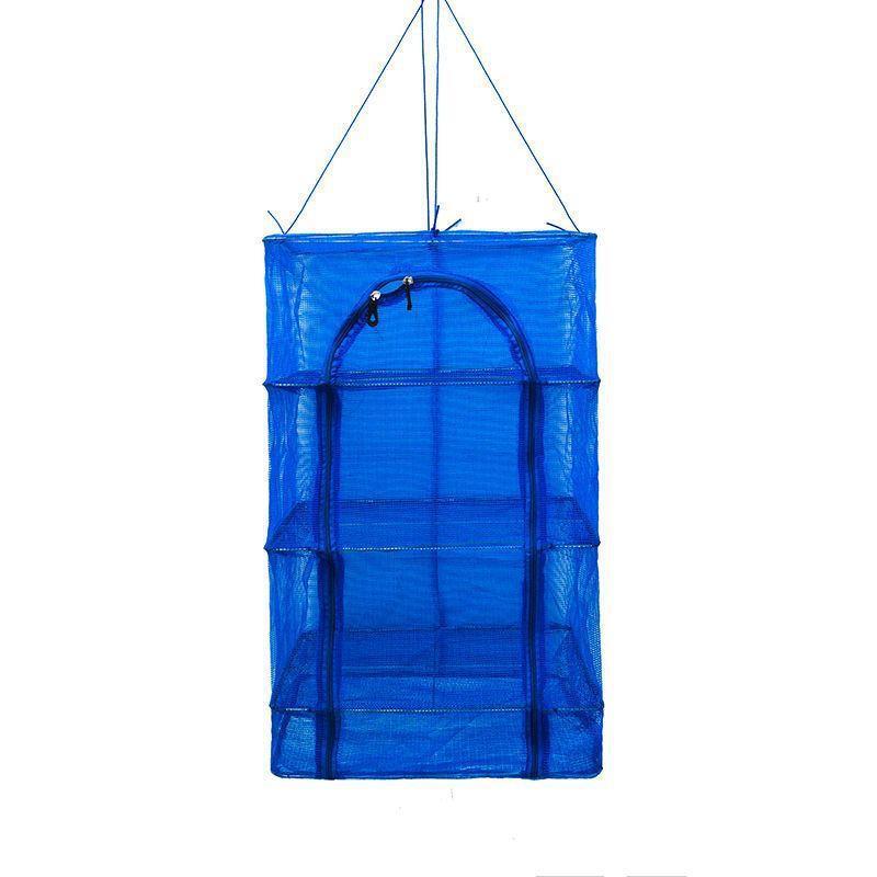 便携式折叠晒干网晾晒网笼晒鱼笼晒菜笼防蝇虫干货晾晒笼家用晒网