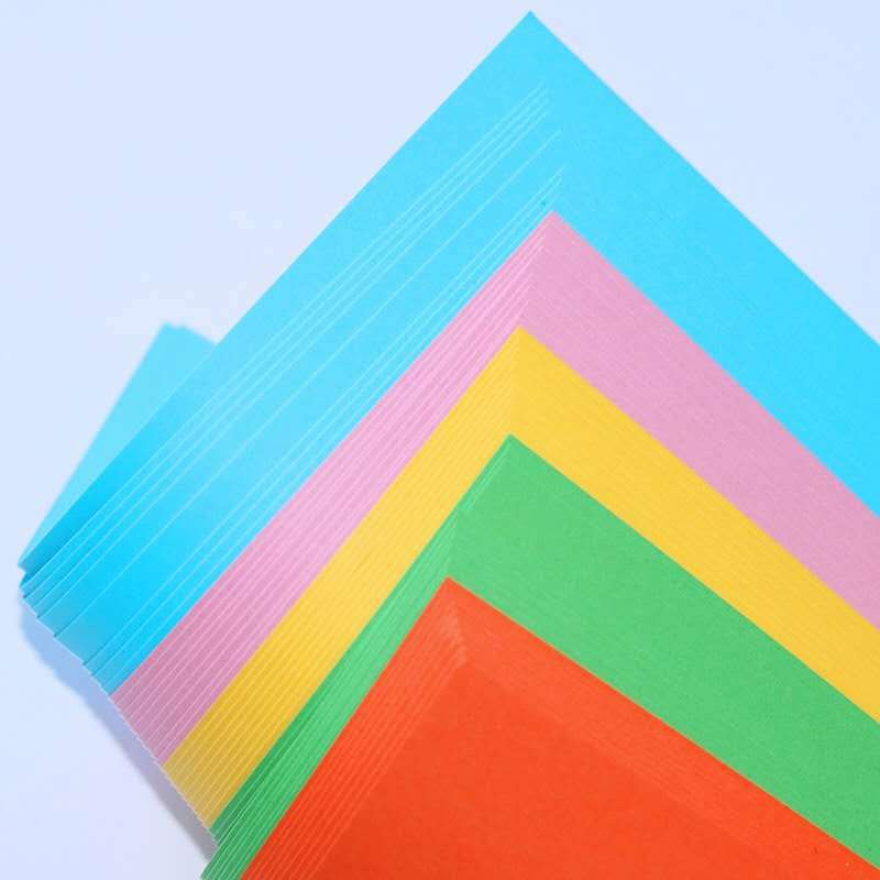 4k卡纸200克彩色硬卡纸绘画装饰手抄报diy手工制作多色