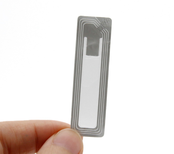 y 出口专用化妆品eas射频防盗软标签磁条超市零售防盗透明5215