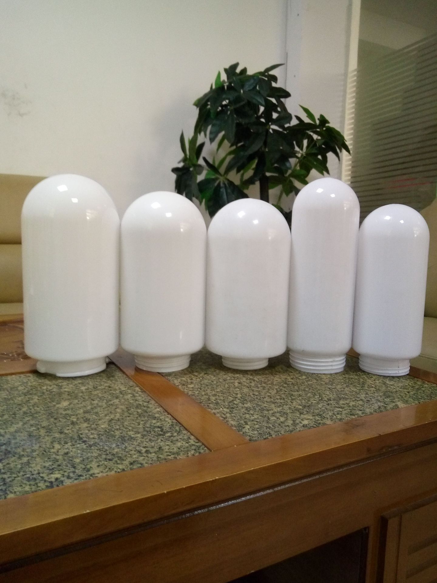 圆柱形灯罩 亚克力水晶灯罩 子弹形灯罩