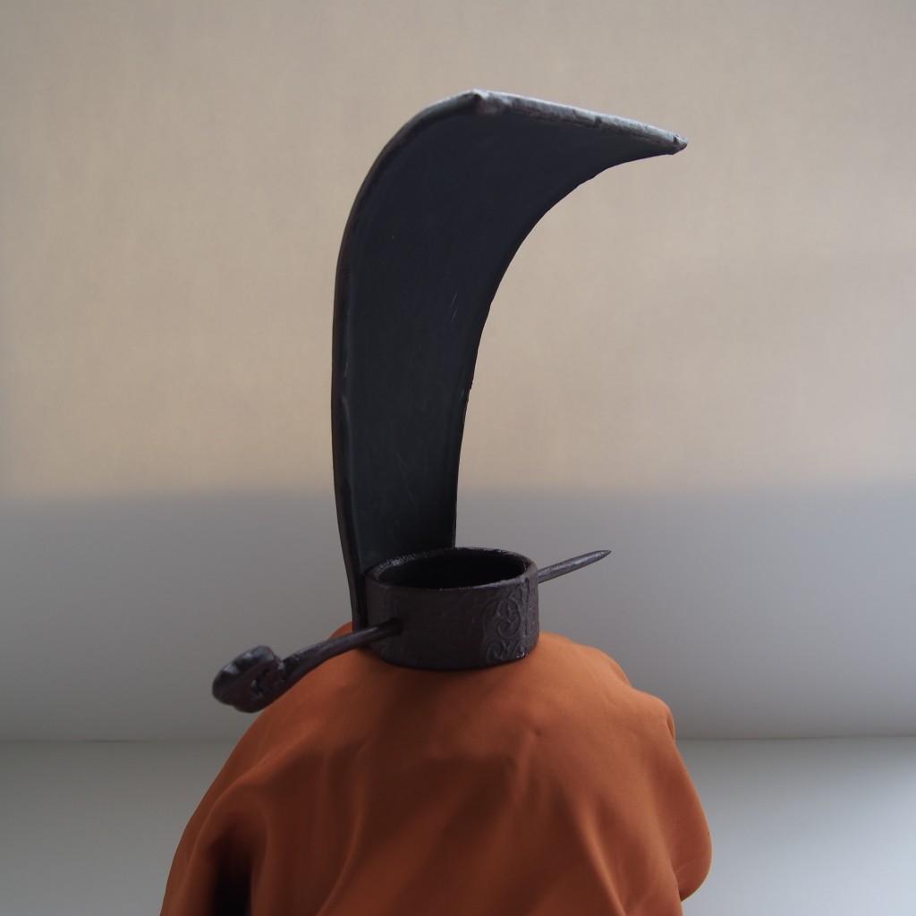 浮雕束发冠皮冠秦汉代束发冠魏晋南北朝皮冠古装剧束发冠演出皮冠