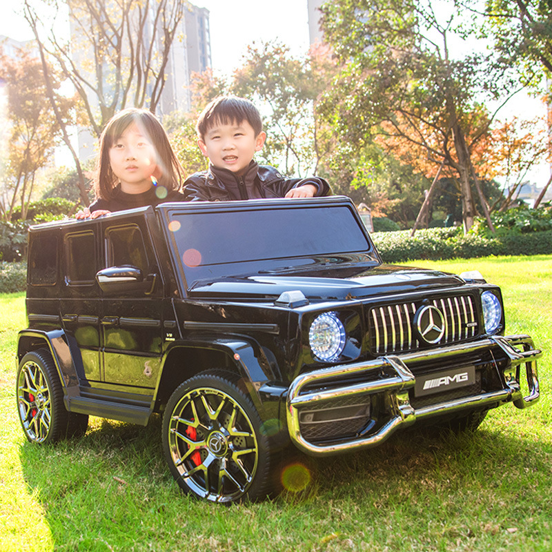 超大号奔驰大g儿童车电动四轮遥控越野小孩宝宝玩具汽车可坐双人
