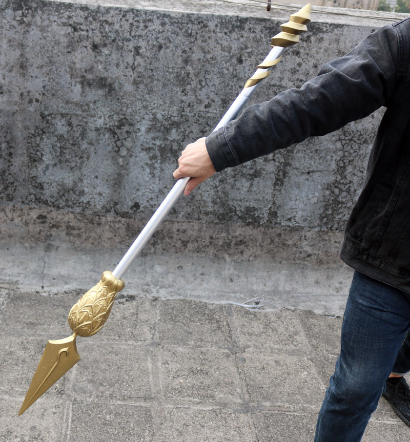 西游记 哪咤之魔童降世cosplay道具小号哪咤火尖枪武器 动漫模型