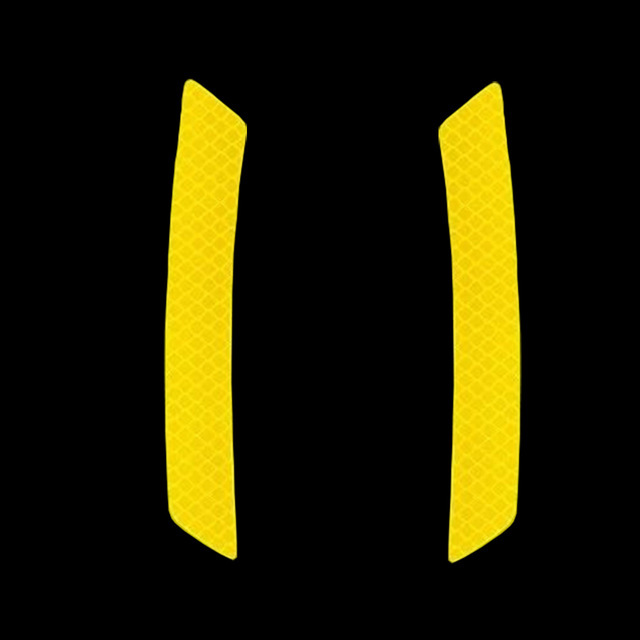 反光警示条贴 反光条条轮眉汽车贴纸 钻石轮毂反光贴车身防撞胶贴