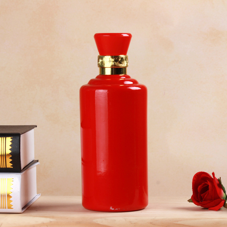 厂家直供1斤透明茅台玻璃白酒瓶 精白料空酒瓶 500ml酒瓶 定制瓶