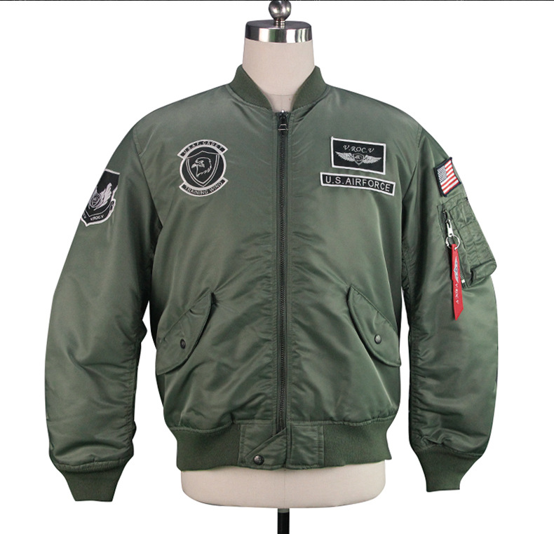 夹克男女潮牌欧美飞行员棒球服潮流秋冬季帅气宽松棉衣服加厚外套