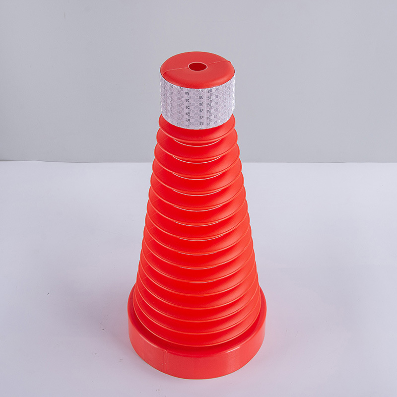 车辆配备伸缩路锥折叠锥筒反光锥三角锥车载便携交通应急停车警示