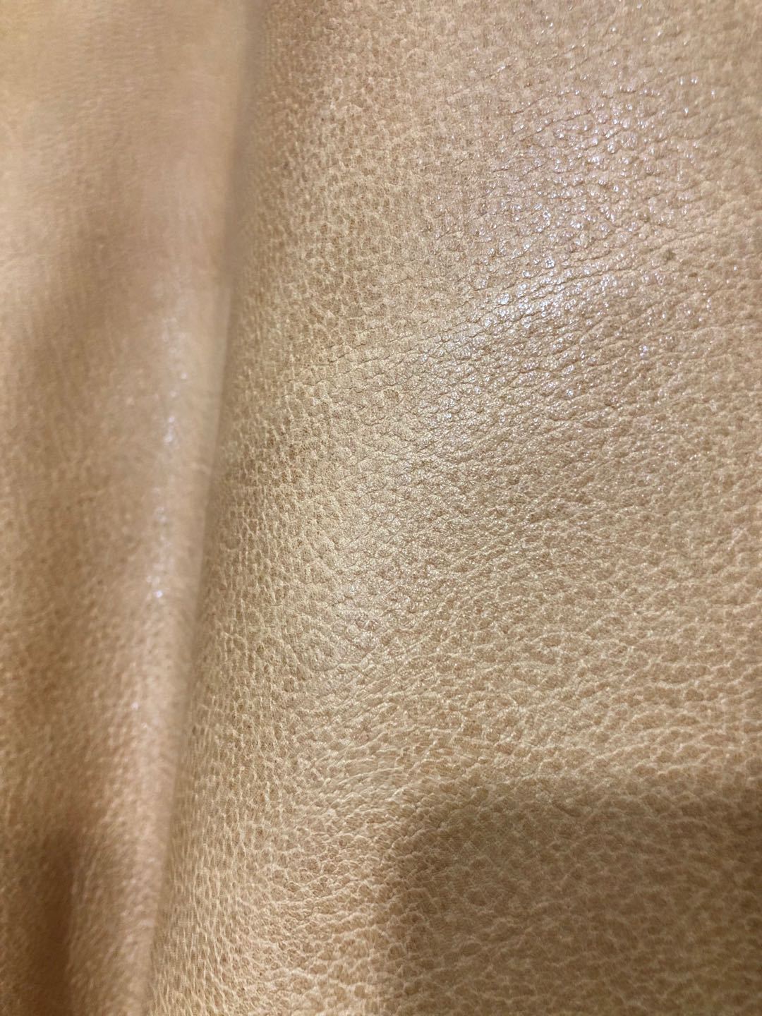 特厚法羊纹皮diy手工皮料头层牛皮可湿水定型