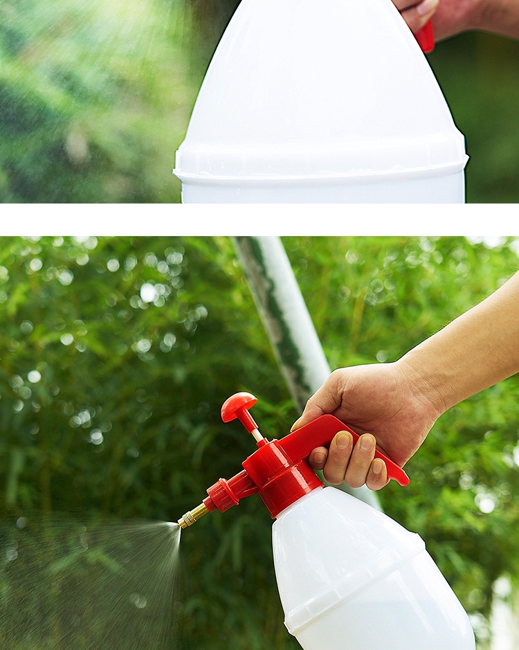 消毒气压式手持喷雾壶喷壶喷水壶1.5l塑料洒水壶浇花壶园艺工具