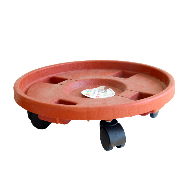 塑料移动托盘加厚花盘垫底座带轮万向轮花盆托盘底托滚轮花托底盘