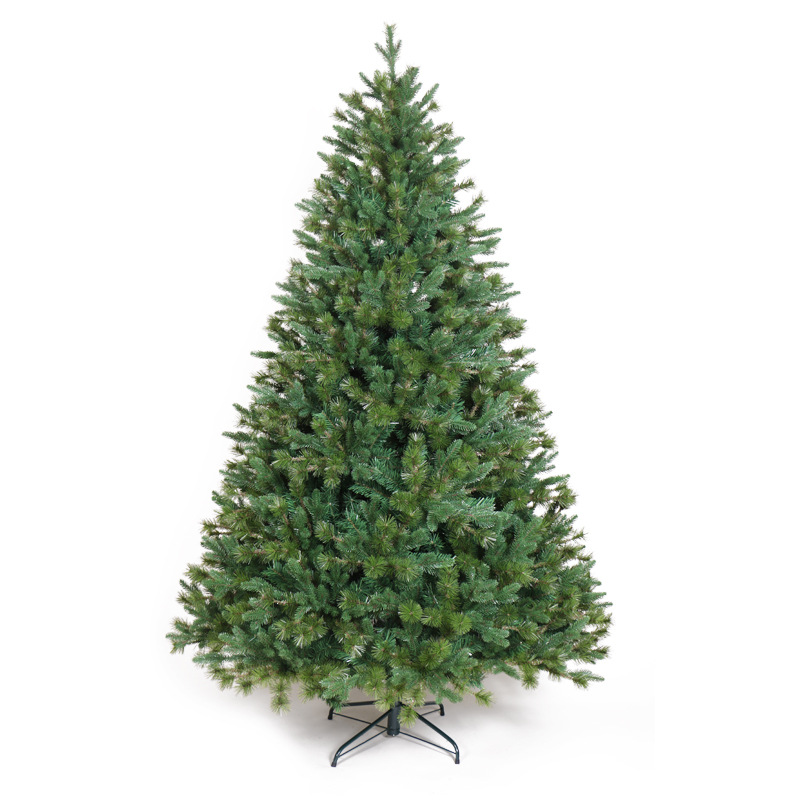 Christmas Decorations Cross-Border Christmas Tree Ultra-Fine-Meshed Thickening Pe + Sub-Section Pine Needle + Pvc Automatic Christmas Tree