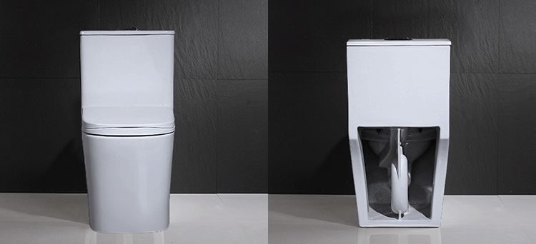 索威尔坐便器 方形马桶 葫芦型座头 适用成人小孩 80mm大管道