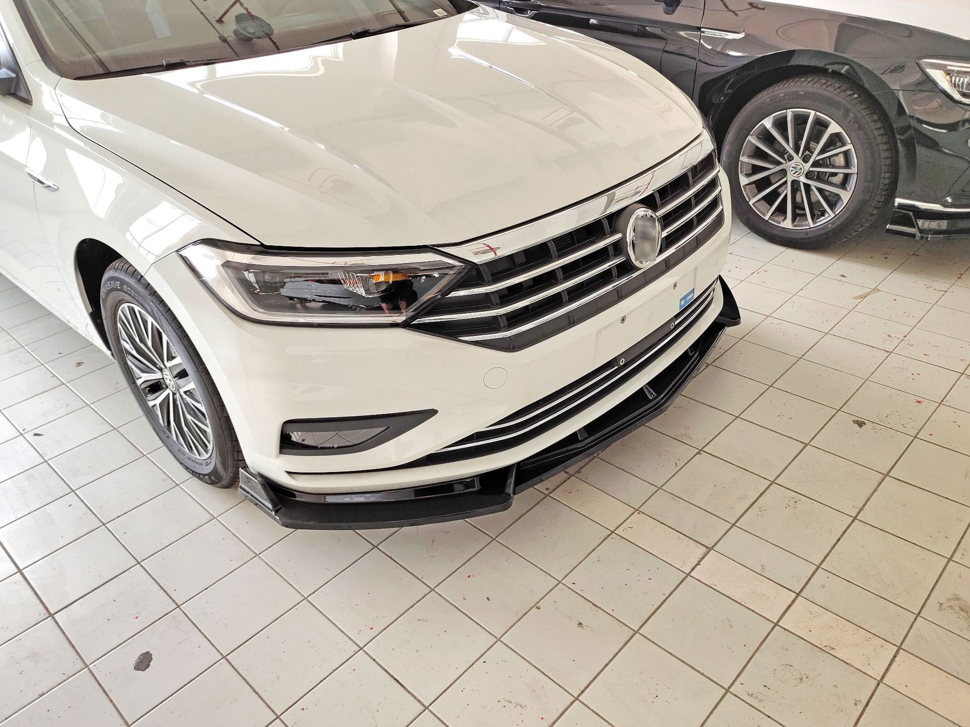 适用于19款速腾改装前铲速腾前唇侧裙保险杠防撞大护角包角小包围