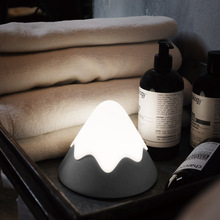 MUID雪山灯创意卧室床头声控北欧风格充电氛围灯可调节喂奶小夜灯