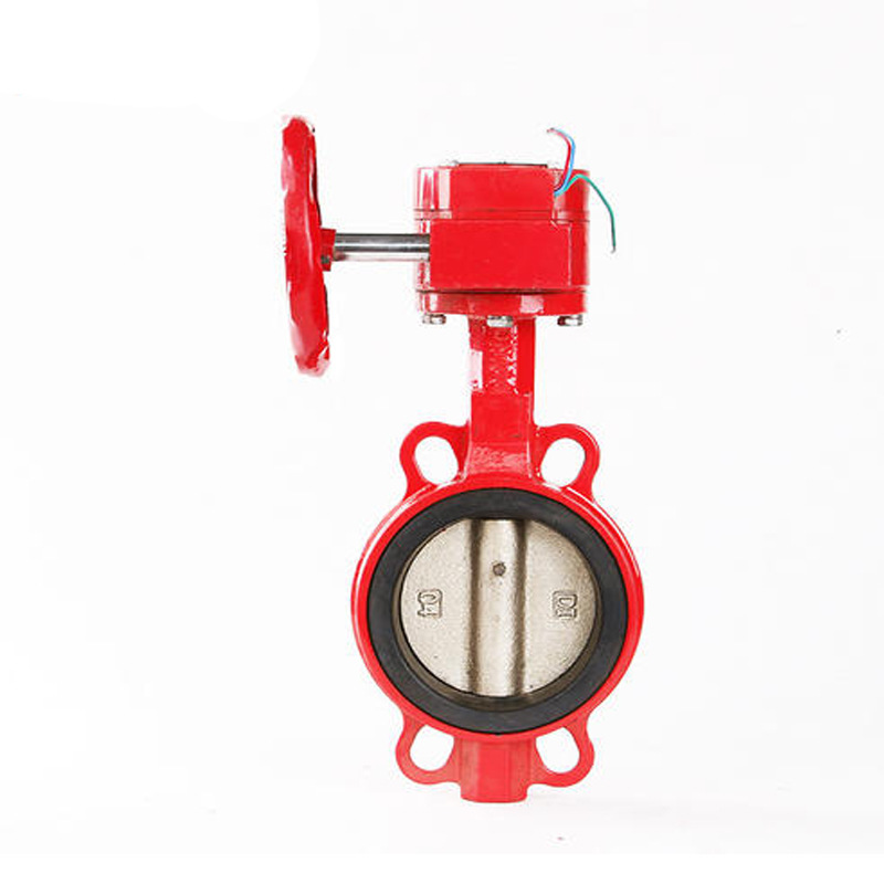 信号蝶阀xd3711016涡轮对夹消防信号蝶阀消防蝶阀消防阀门