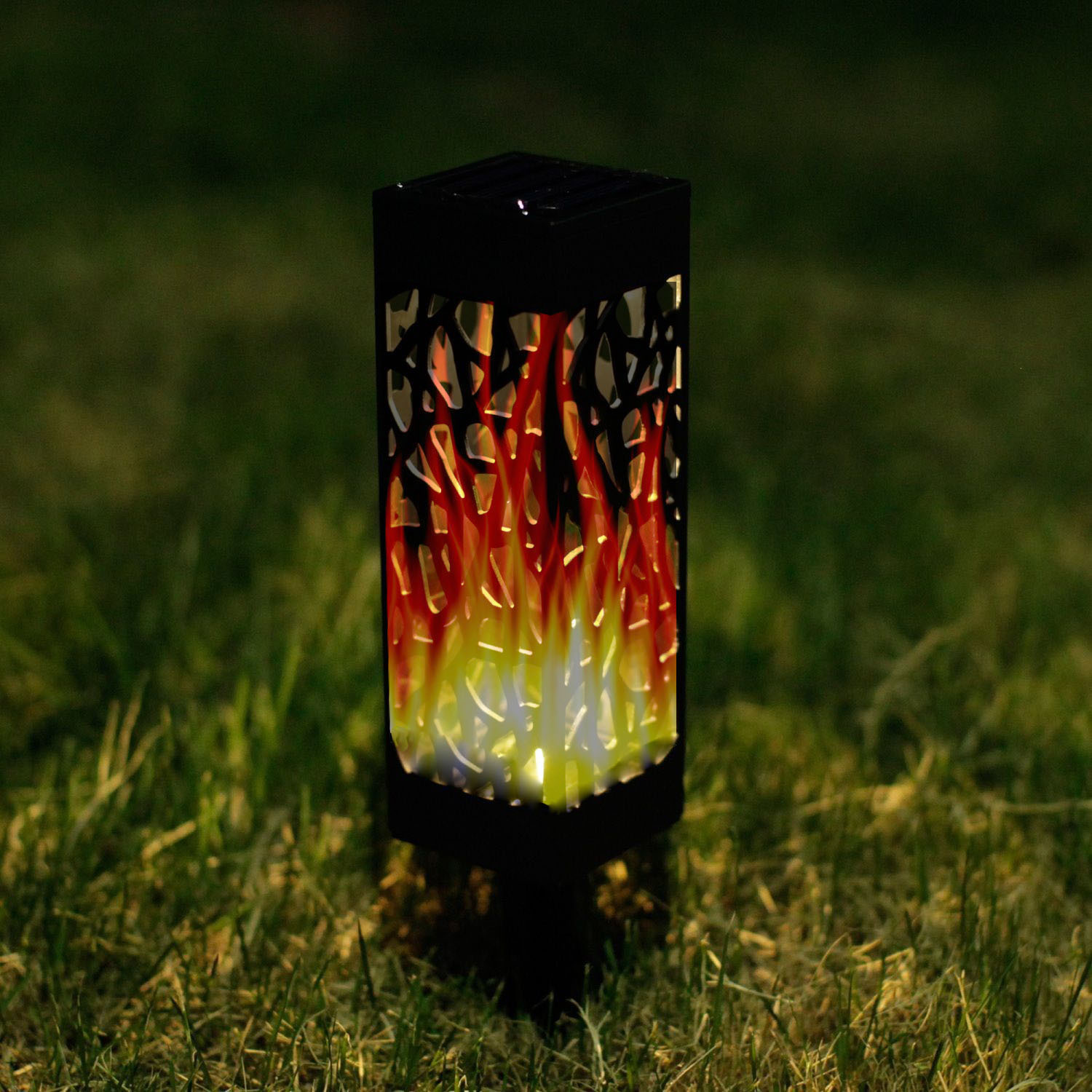 促销款太阳能火焰灯 太阳能火把灯 amazon ebay 工厂