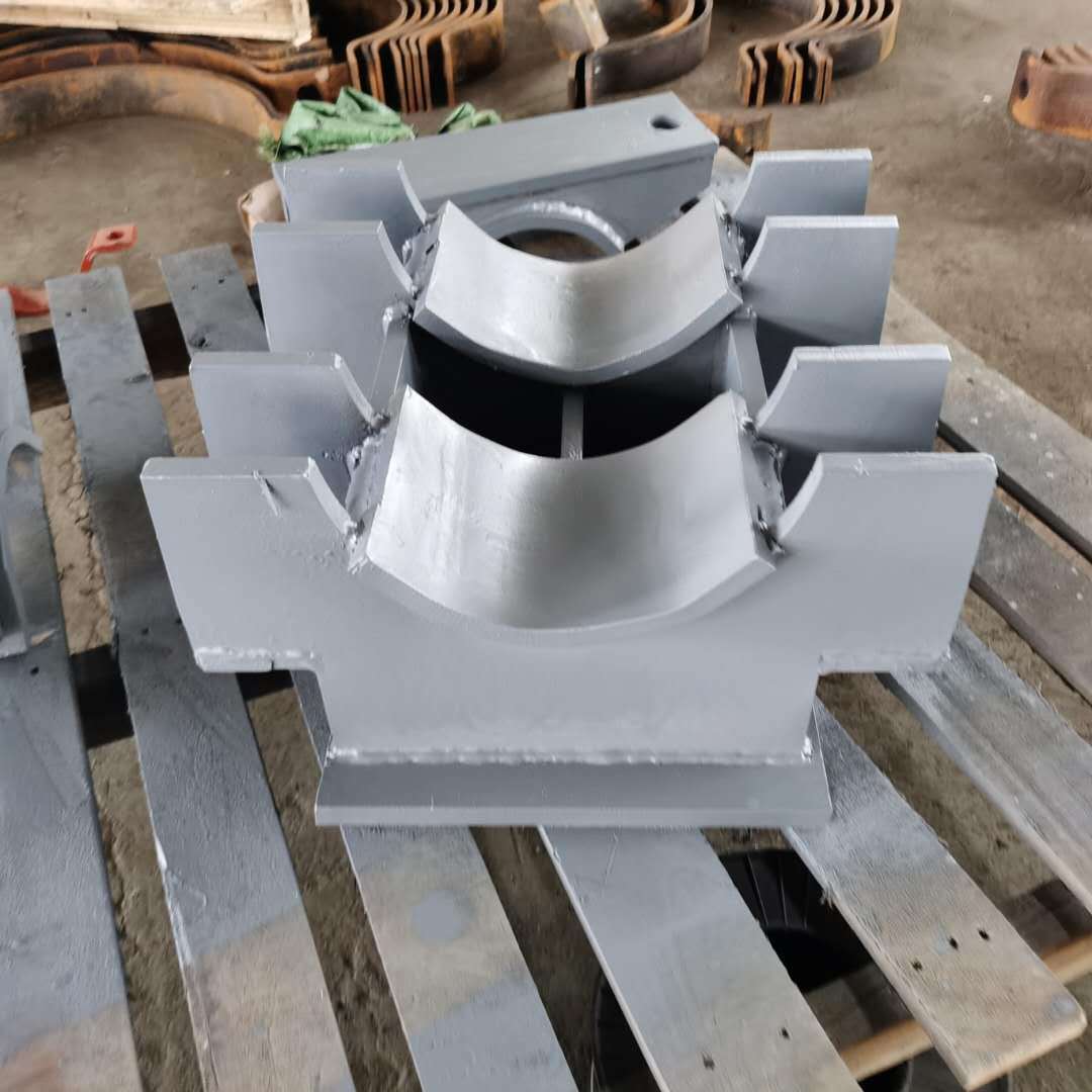 现货供应管鞋(冷绝缘管)t型,筋板型管靴双管夹鞍座式滑动管托