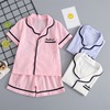 Cotton children summer Short sleeved pajamas Children CUHK girl Thin section Home Furnishings suit Air conditioning service Cotton children summer Short sleeved pajamas Children CUHK girl Thin section Home Furnishings suit Air conditioning service