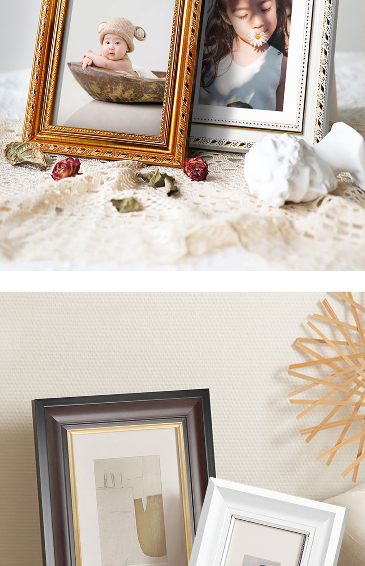 相框摆台6寸8寸7寸10寸5寸16k相册框画框a4儿童像框架照片相框欧