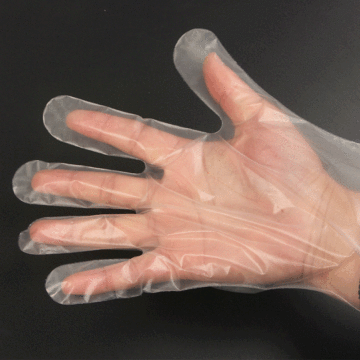 厂家直供塑料薄膜家务清洁卫生美容美发一次性手套pe塑料手套批发