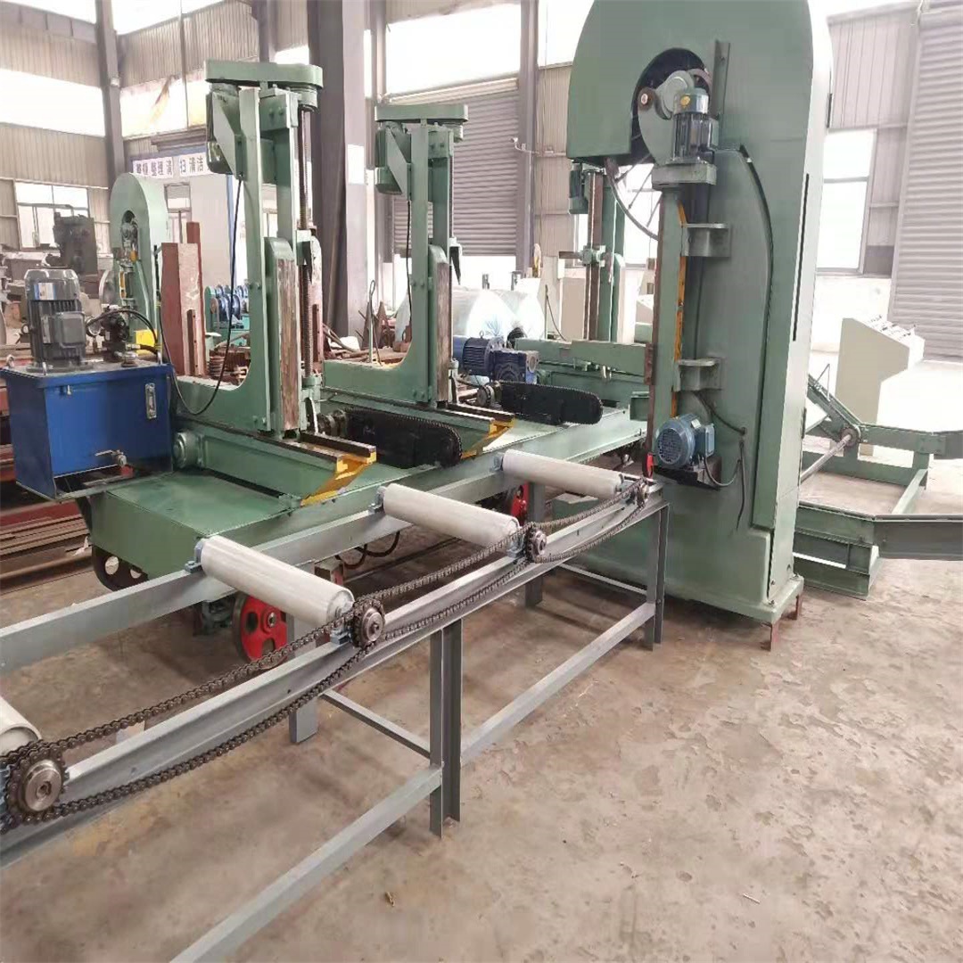 全自动立式木工带锯床原木加工带锯电动跑车型号齐全可定制