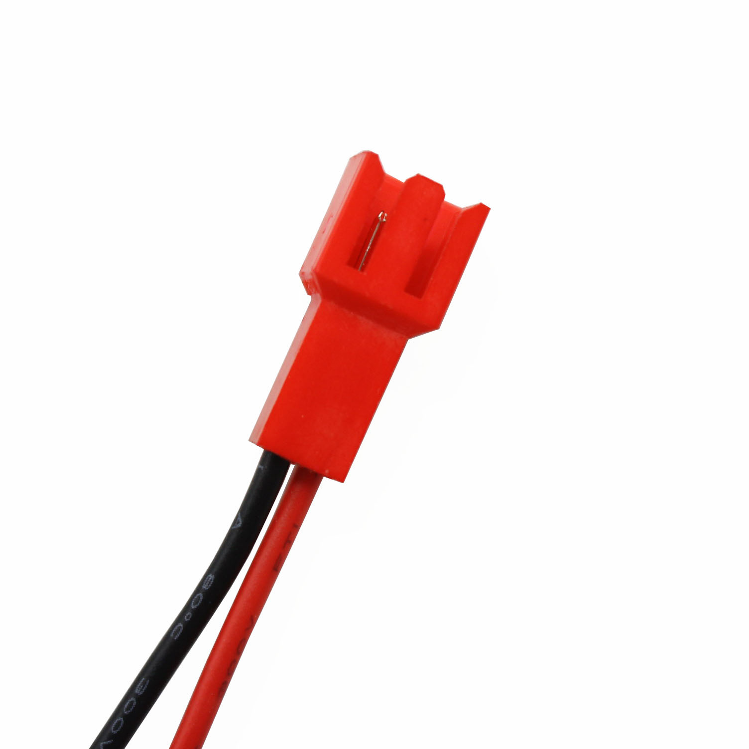 大田宫母头转5102公头红色插头连接器20awg硅胶线充电线