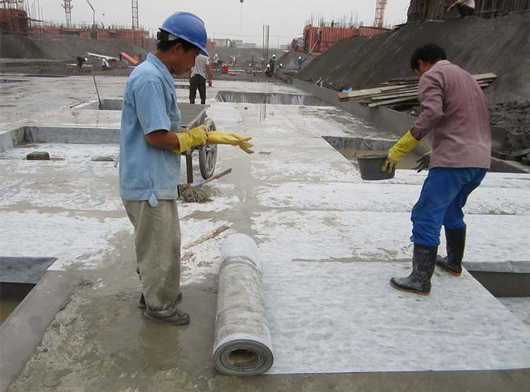 高分子pe聚乙烯丙纶防水卷材屋面防水补漏材料