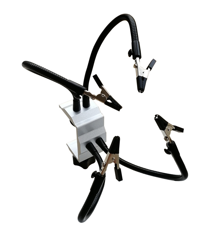 厂家供应 万向焊台辅助夹具 电烙铁支架 焊接焊锡 模块 维修工具