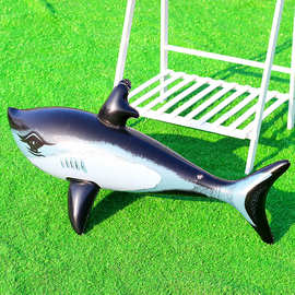 ins新款充气pvc大鲨鱼儿童娱乐玩具现货活动现场布置道具厂家批发