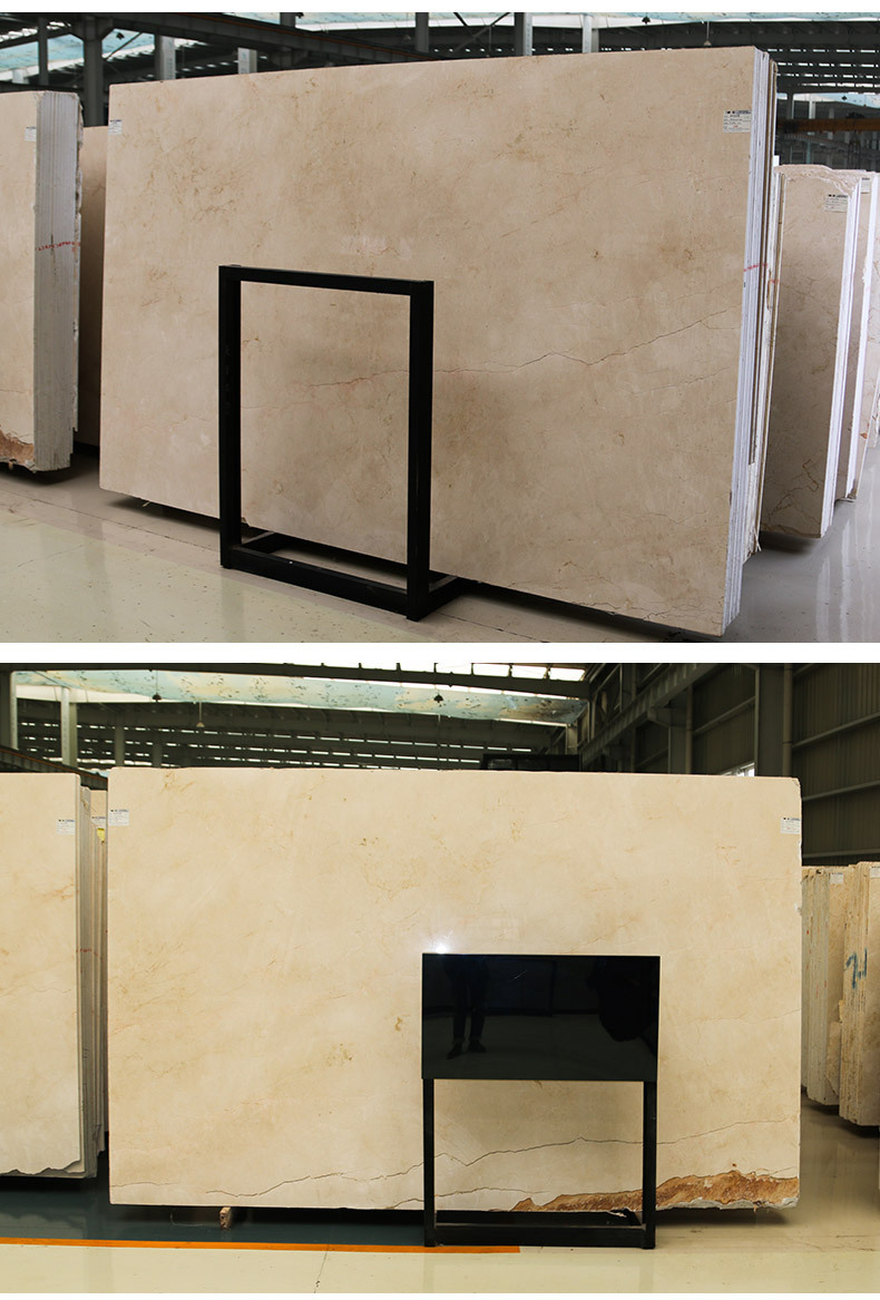 现货西班牙米黄大理石板材成品墙面装修铺地石 大理石厂家现货