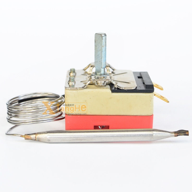 电热水器液涨式可调温控器配件 开水器饮水机调温控制开关250v16a