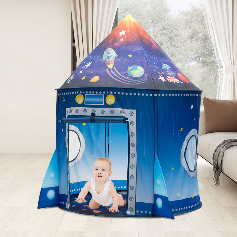 Children's Tent Game House Baby Crawling Printing Yurt Indoor Play House Indoor Toy House