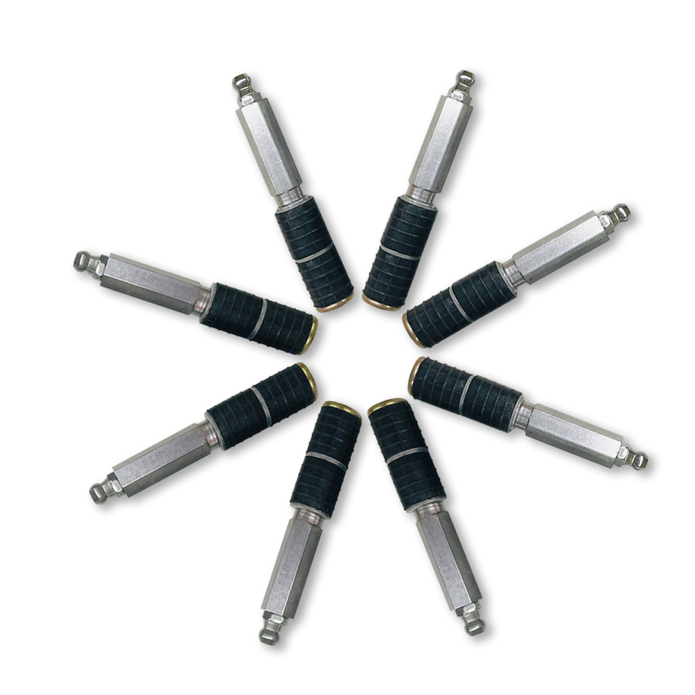 厂家直销铝制止水针头 地下室堵漏灌浆钉注浆机灌浆嘴可定制铁制