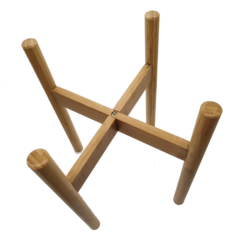 厂家直供 简约室内花架 四角架 落地置物架 十字花架 定制