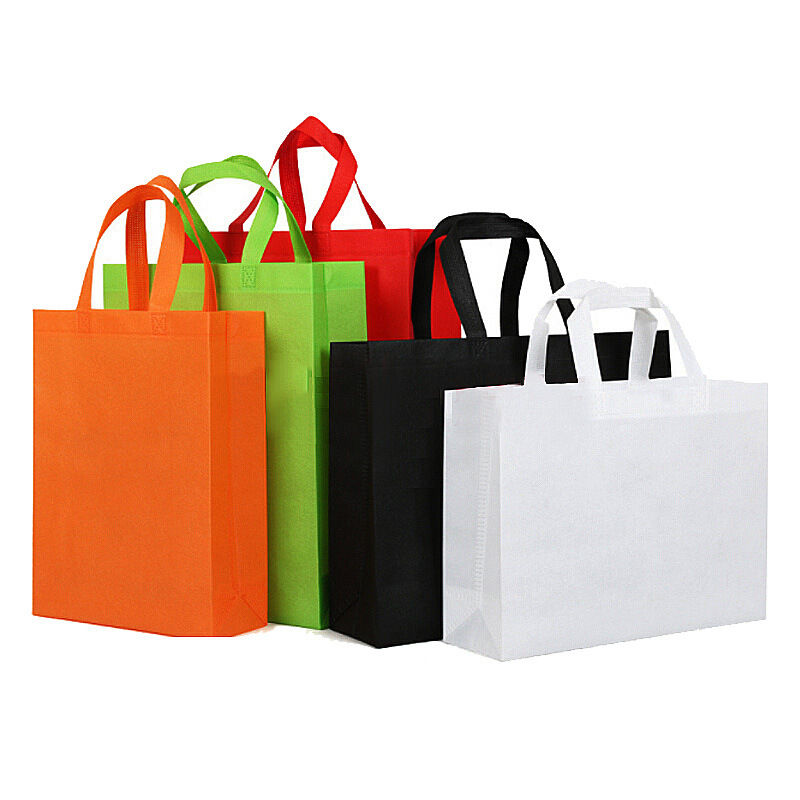 Non-Woven Handbag Environmental Protection Shopping Bag Clothing Packaging Bag Training Institution Gift Bag Non-Woven Shopping Bag